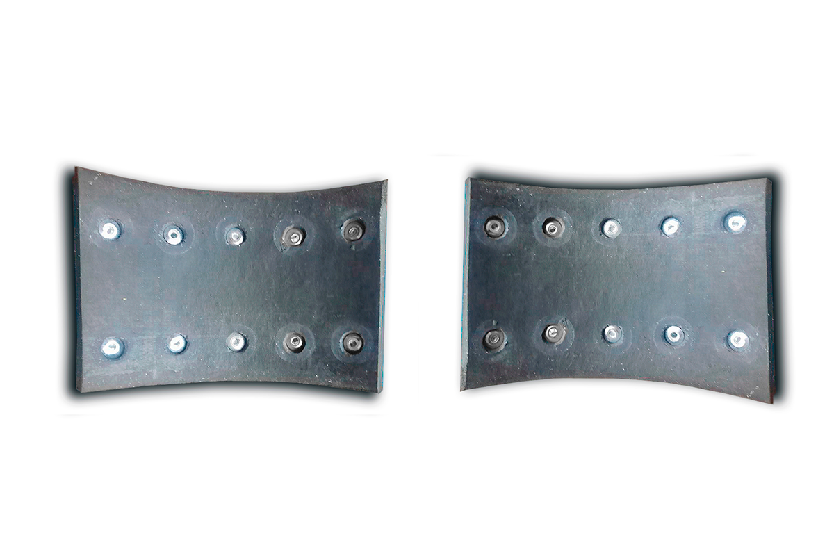 Крановые тормоза Комплект накладок для колодок D-160