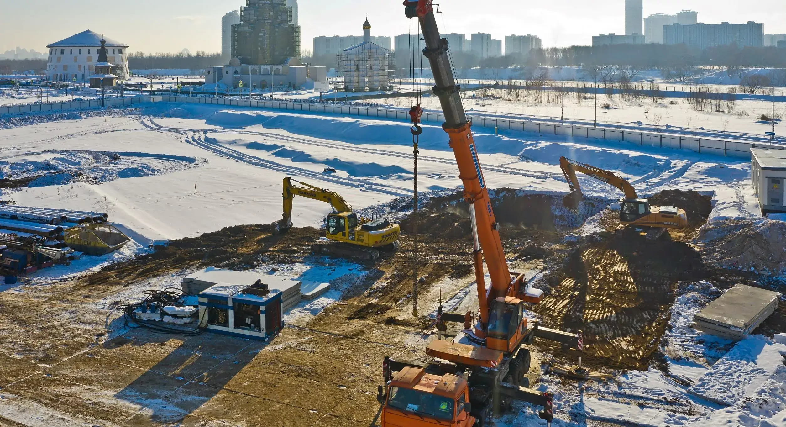 Проверка свай в ЖК «Примавера»