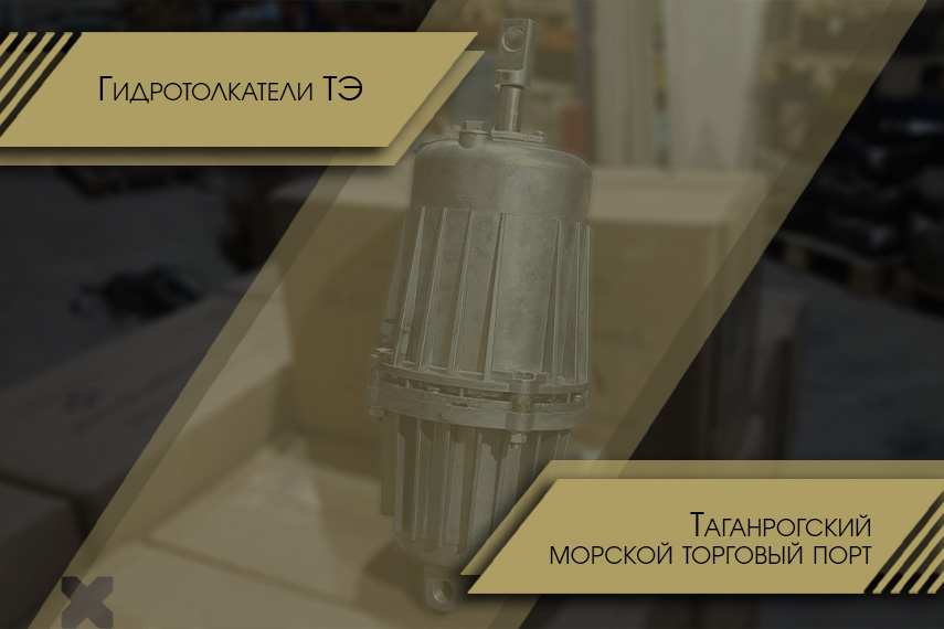 Гидротолкатели для Таганрогского морского порта