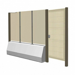 Плиты забора Забор ЗБН1