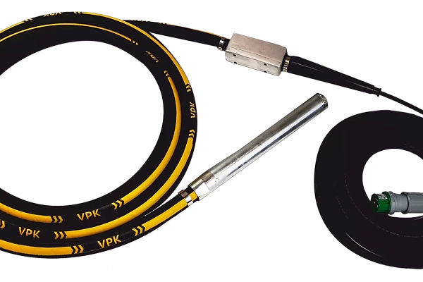 Вибраторы глубинные подключаемые к преобразователю Высокочастотный глубинный вибратор VPK-60T